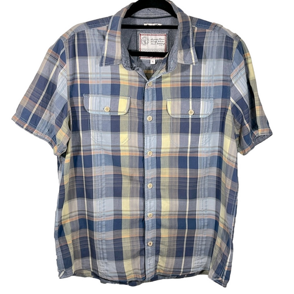 Fat face plaid short sleeve shirt - Picture 1 of 7